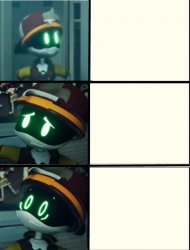 Thad's fright level Meme Template