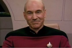 Picard smile Meme Template