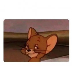 Jerry Mouse Looking Back Meme Template