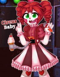 -Circus_Baby- announcement temp Meme Template