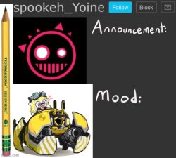 spookeh_Yoine’s Crab Tank announcement Meme Template