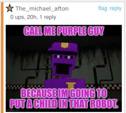 Ayo afton Meme Template