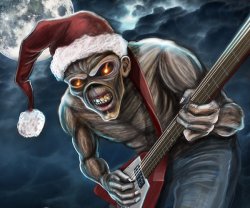 Iron Maiden Christmas 01 Meme Template