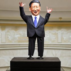 Xi puppet Meme Template