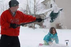 Dumping snow on kid Meme Template