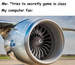engine fan Meme Template
