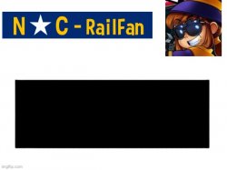 nc-railfan announcement template Meme Template