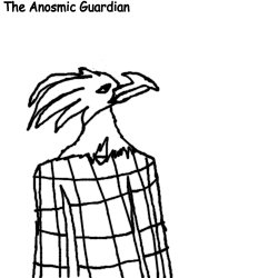 The Anosmic Guardian Meme Template