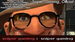 sniper gaming temp Meme Template