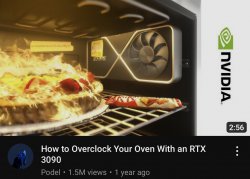 Over locking your oven Meme Template