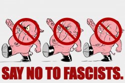 Say no to fascists Meme Template