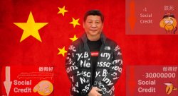 Xi Jinping drip minus a lot of social credit Meme Template