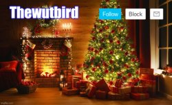 Wutbird Christmas announcement Meme Template