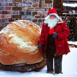 Santa Claus vs Big Loaf Meme Template