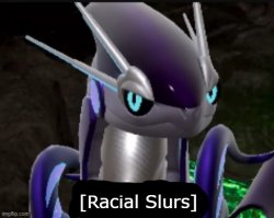 Miraidon says racial slurs Meme Template