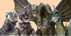 me and the boys kaiju edtition Meme Template