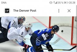 Finland beats USA in ice hockey Meme Template