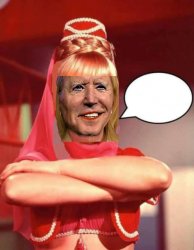Biden the genie Meme Template