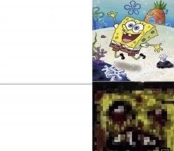 Death Spongebob Meme Template