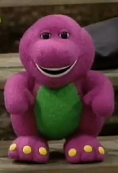 Barney Doll Meme Template