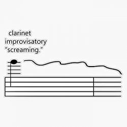 clarinet improvisary screaming Meme Template