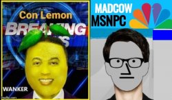Cartoony Con Lemon and Madcow Meme Template