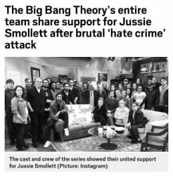 Big Bang Theory Jussie Smollett Meme Template