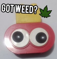 King Minion got weed Meme Template