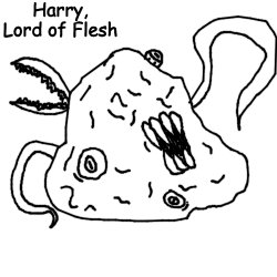 Harry, Lord of Flesh Meme Template