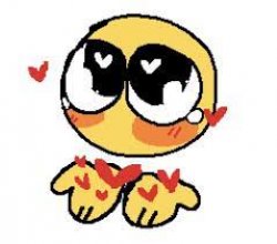 Cursed emoji heart eyes Meme Template