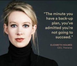 Elizabeth Holmes Theranos quote Meme Template