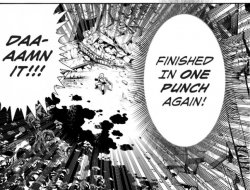 Pne Punch Man finished in one punch again Meme Template