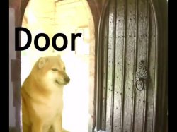 door Meme Template