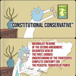 Constitutional conservative Meme Template
