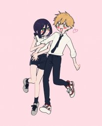 Kimoto chainsaw man Meme Template