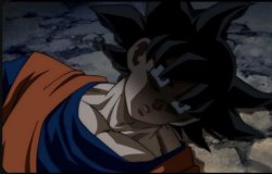 Goku dying of cringe Meme Template