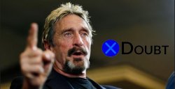 John McAfee X doubt Meme Template