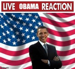 Live Obama Reaction Meme Template