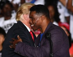 Donald Trump Herschel Walker 2024 Republican MAGA Meme Template