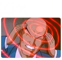 Professor X's Mind Rays Meme Template