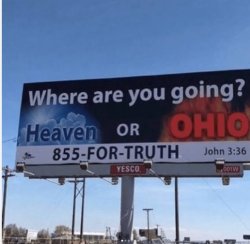 Heaven or OHIO? Meme Template