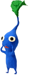 Blue Pikmin Meme Template