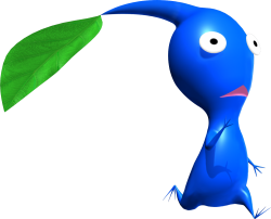 Blue Pikmin Meme Template