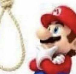 Mario suicide Meme Template