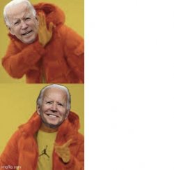 Biden wants nothing to do with it Meme Template
