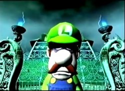 Creppy Luigi Death Scene Meme Template