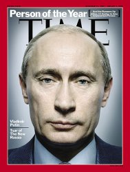 Vladimir Putin Time Magazine Person of the Year Meme Template