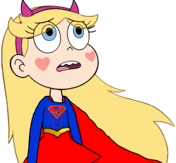 Star Butterfly as Supergirl Meme Template