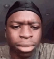 black guy stare Meme Template