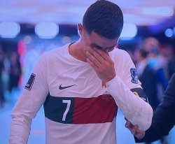 Ronaldo crying Meme Template
